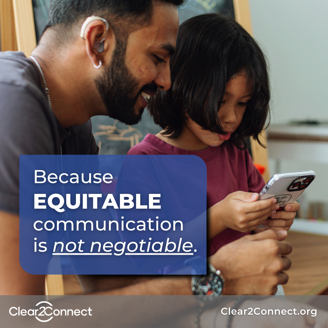 Equitable communication is not negotiable graphic